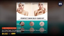 Ultimate Guide to the Best Top 5 Blackhead Extractor Tweezers For Clear Skin - 3Pcs Blackhead Remover Tweezers with Box,...