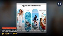 Cheap & Best Top 5 Leakproof Period Swimwear Briefs For Women Unboxing & Review - Period Swimwear Leakproof Bikini Swim ...