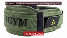 GOUNOD Fitness EVA Belt Deadlift Squat Weightlifting Training ... -- Hot Deal 2026 | Limited Offer!
