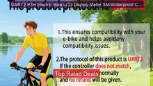UART2 P3H Electric Bike LCD Display Meter SM/Waterproof Connec... -- Best Buy 2026 | Great Quality!