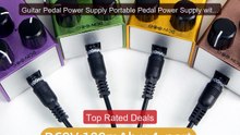 Guitar Pedal Power Supply Portable Pedal Power Supply with 8 Isolat... -- Top Rated 2026 | Buy Now!