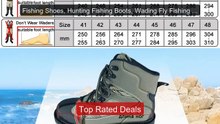 Fishing Shoes, Hunting Fishing Boots, Wading Fly Fishing Wader... -- Hot Deal 2026 | Limited Offer!