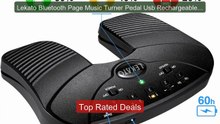 Lekato Bluetooth Page Music Turner Pedal Usb Rechargeable Wire... -- Best Buy 2026 | Great Quality!