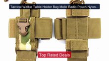 Tactical Walkie Talkie Holder Bag Molle Radio Pouch Nylon Waist Pa... -- Best Deal 2026 | Shop Now!