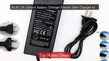 54.6V 2A Lithium Battery Charger Electric Bike Charger for 13... -- Amazing Value 2026 | Must Have!