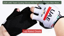 2026 UAE Team Cycling Gloves FDJ Team Half Finger Men Women Ropa A... -- Best Deal 2026 | Shop Now!