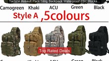 Tactical Assault Pack Sling Backpack Waterproof EDC Rucksack B... -- Best Buy 2026 | Great Quality!