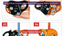 XINDA Rock Climbing Asending & Descending Safety Equipment ... -- Top Pick 2026 | Unbeatable Price!