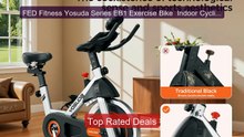 FED Fitness Yosuda Series EB1 Exercise Bike  Indoor Cycling Bi... -- Best Buy 2026 | Great Quality!