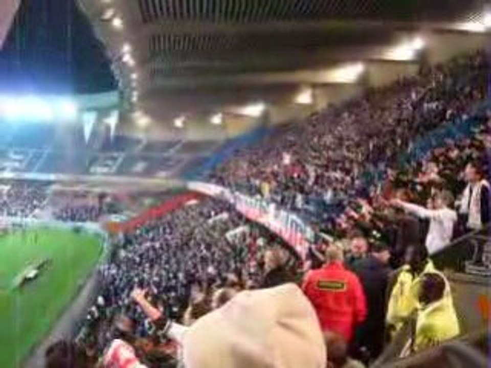 PARIS SG-STRASBOURG avril08 echange Auteuil Boulogne