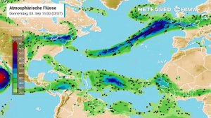 Nix los auf dem Atlantik - bisher war es in Sachen Hurrikan ganz schön still