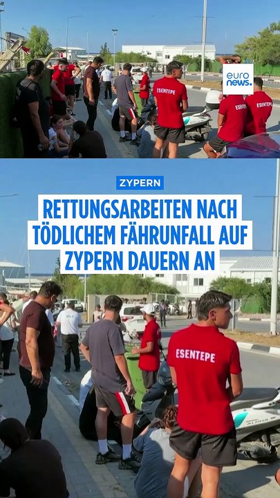 Fährunglück vor Nordzypern: Acht Tote und 18 Vermisste
