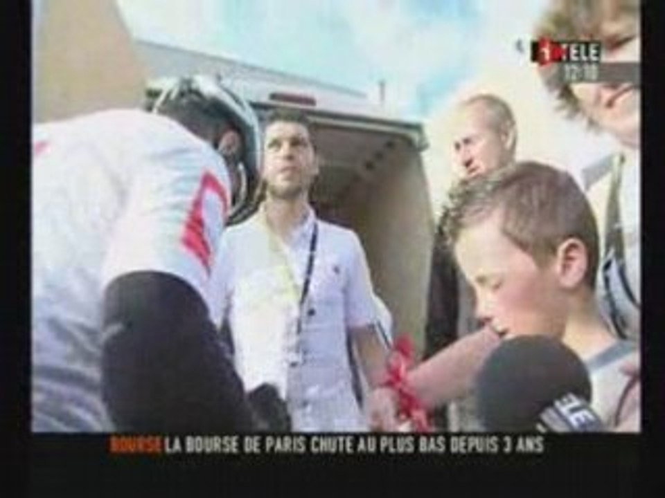 William Gallas sur le Tour de France, Etape du coeur MCC