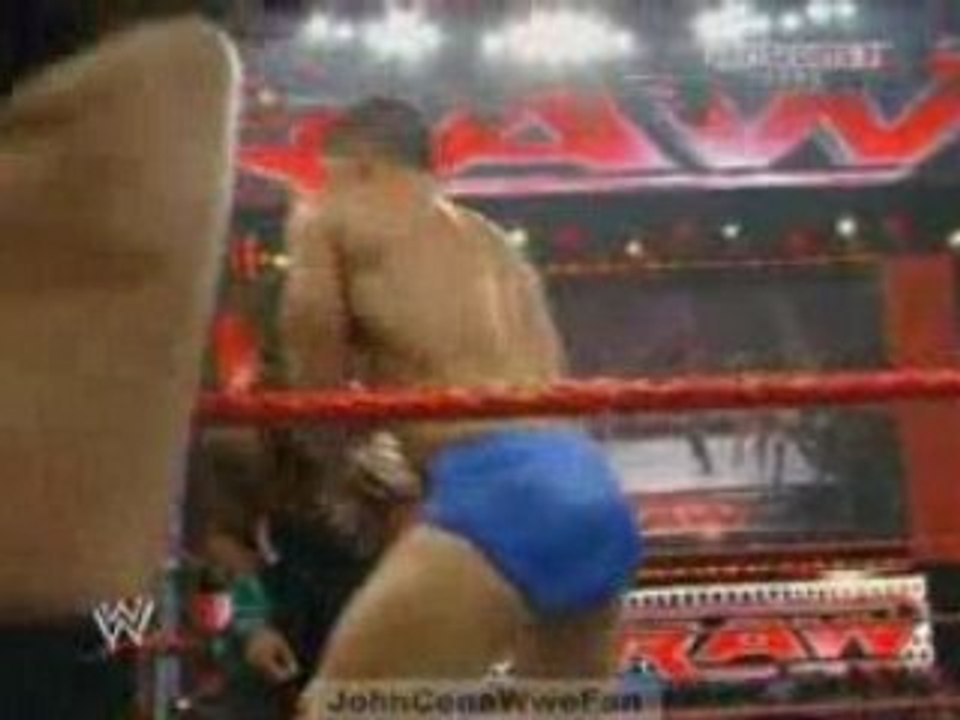 Cryme Tyme & John Cena vs JBL & Ted DiBiase Jr & Cody Rhodes