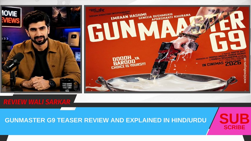 Gunmaster G9 First Look | Gunmaster G9 Aparshakti Villain | Gunmaster G9 Full Details