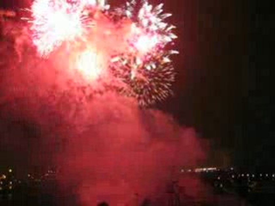 Fireworks at Montreal
