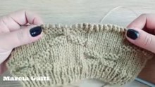 ponto de trico fácil ponto libelula