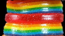 Hydraulic Press Crushing Gummy Worms | Satisfying ASMR & Oddly Satisfying