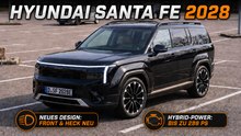 2028 Hyundai Santa Fe: So könnte das umfangreiche Facelift aussehen