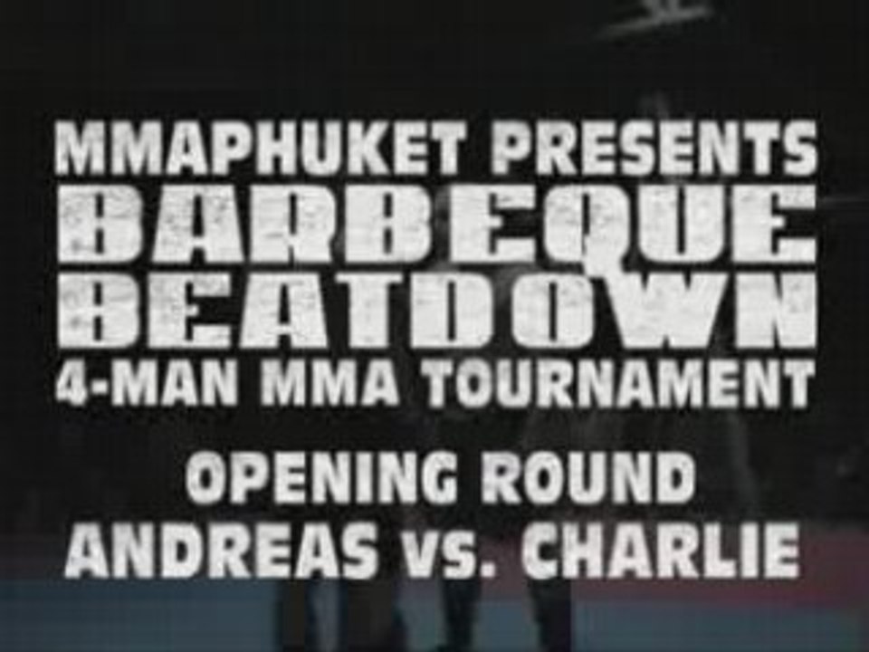 4 man amateur MMA tournament in Thailand - Opening Fight #2