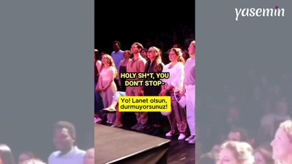 Alman komedyen İstiklal Marşı karşısında şaşkına döndü! “Aman Allah’ım, hiç durmuyorsunuz!”