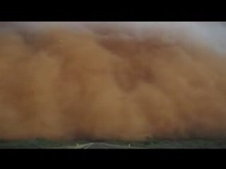 Tempete de sable en australie