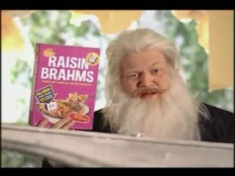 Raisin Brahms  Ad Council Funny PSA Commercial