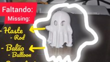 Fantasma 3D Articulado | Impressão 3D