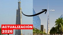 La Torre de 1 km en Arabia Saudita ya está casi a la mitad