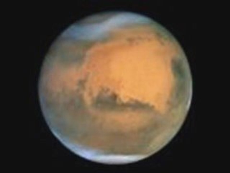 Mars, la planète rouge