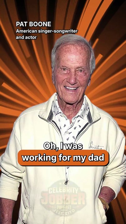CJ - Pat Boone Talks About His First Job
