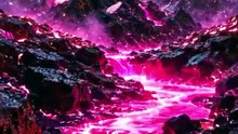 The Enchanted Crimson Valley