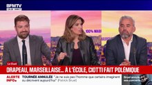 "Qu'est-ce que c'est que cette histoire ?": Alexis Corbière, député (L'Après), réagit à la levée de drapeau dans les écoles de Nice