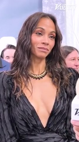 Zoe Saldana on the Paramount-Warner Bros. Merger