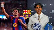 Lamine Yamal recibe el premio a mejor jugador de La Liga tras brillar con el Barcelona