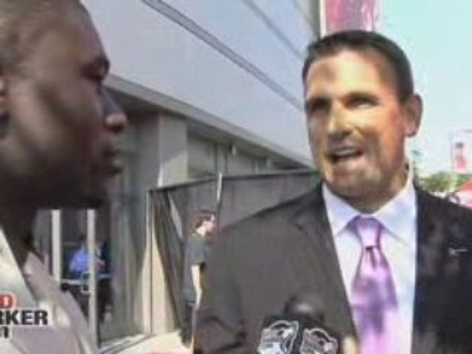 At the ESPYS with Tim Legler and Ovie Mughelli