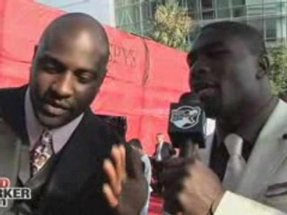 At the ESPYS with Marcellus Wiley and Ovie Mughelli