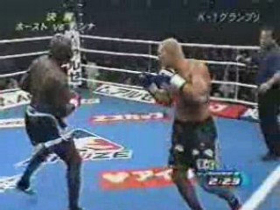 Boxe Ernesto Hoost Vs Jerome Lebanner - k1 Gp Final 2002(1)