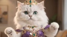 Persian Cat Arabian Dance | Belly Dance Funny Cat Performance 🐾✨