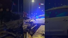Afyonkarahisar'da Tır İle Otomobiller Çarpıştı!