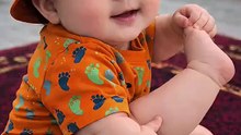 Funny baby cut