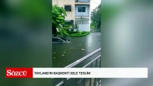 Tayland'ın başkenti sele teslim