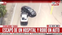 Escapó de un hospital, robo un auto y desató una impresionante persecución