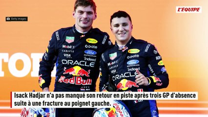 Isack Hadjar troisième du GP d'Azerbaïdjan derrière George Russell et Max Verstappen - F1 - GP d'Azerbaïdjan