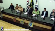 Sessão da Câmara Municipal de Viradouro do dia 09 de março de 2025.