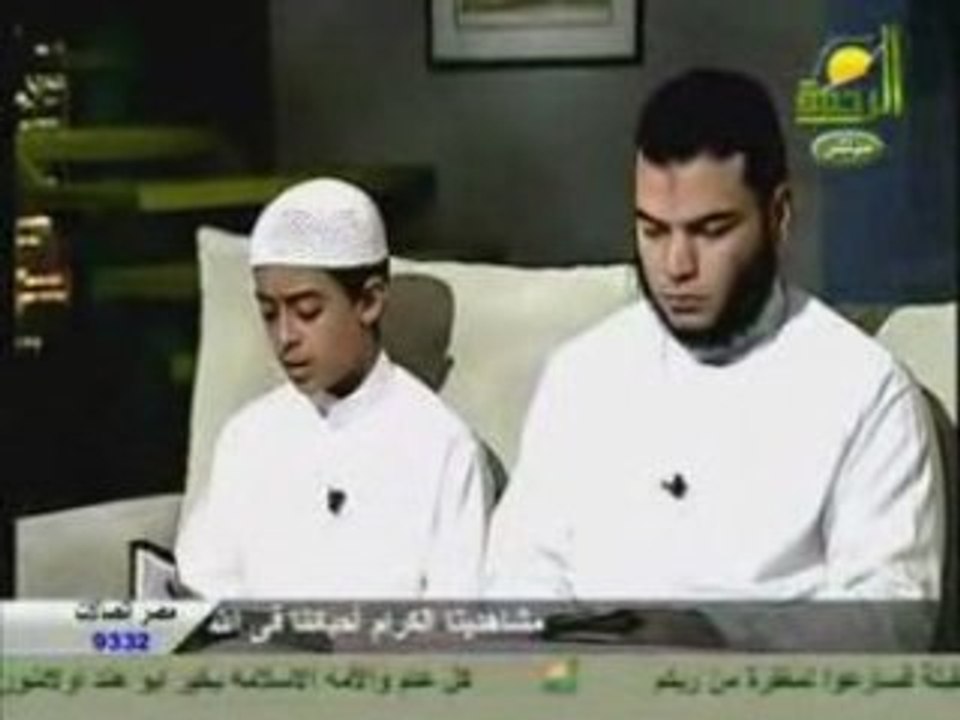Belle voix du jeune Mahmoud El Hidjazi