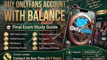 Buying! An OnlyFans Accounts With Balance From Established Account Sellers