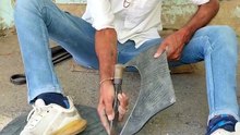 Incredible Traditional Skill with an Old Tyre 😳