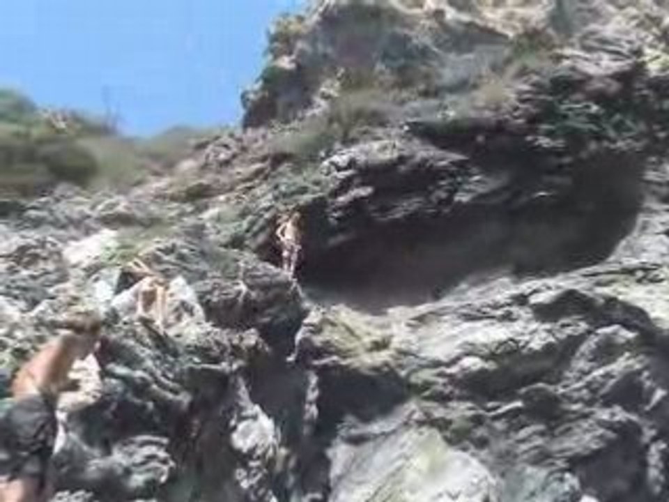 Saut falaise a giens