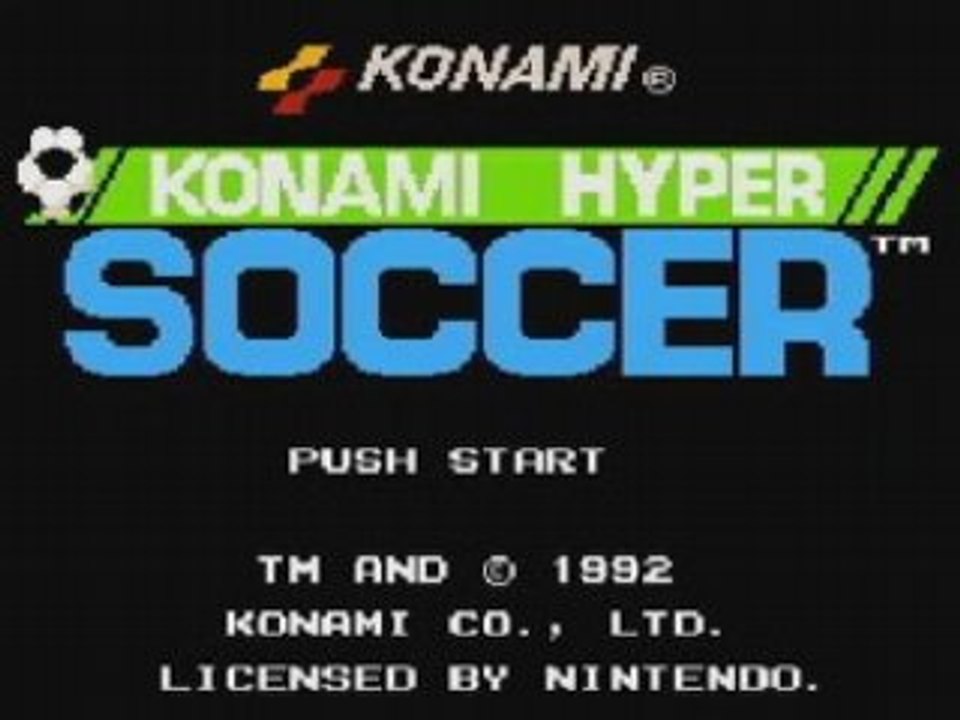 Konami Hyper Soccer (NES)